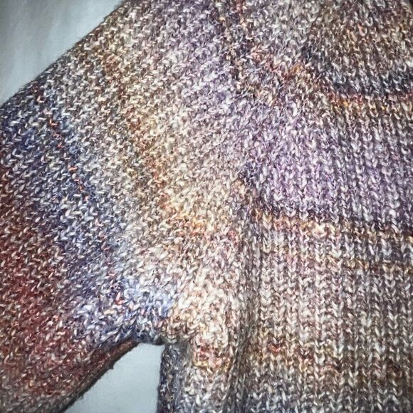 Rails Josie Space Dye Cotton Blend Cardigan in Amethyst Space Dye Large NWT $228 - Picture 5 of 9